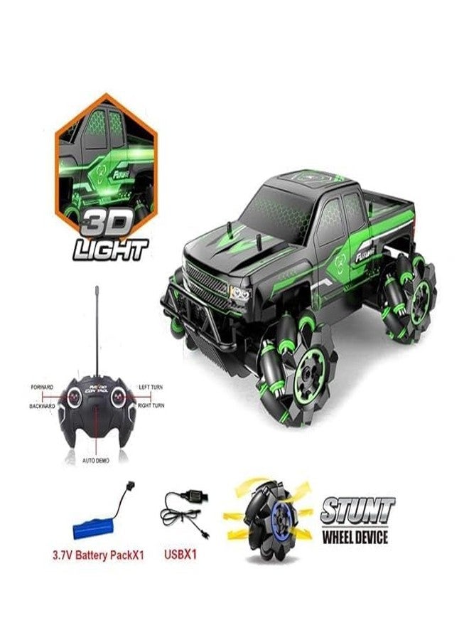 Bhavenu RC Tornado 3D Hummer Racing Car 360 Degree Off Road Monster Truck Rock Car Vehicles Stunt Movement Tornado Car with 2.4ghz Remote Control Light for Kids Pack of-1 - Image 4